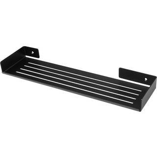 Badrumshylla Correo Svart Matt 39.5x10.9 cm
