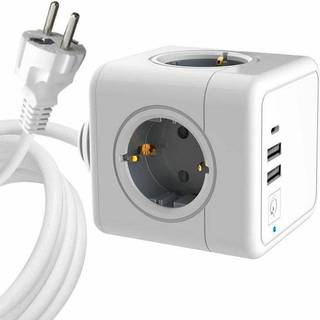 4 way Power Cube with USB ports