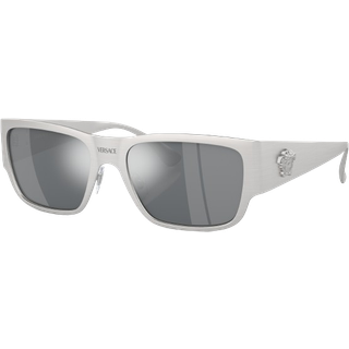 Versace VE2262 12666G 56 Solbriller Mænd Silver - Silver - 56mm