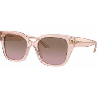 Coach HC8392U CR611 566814 53 Solbriller Kvinder Lyserød - Transparent Powder Pink - 53mm
