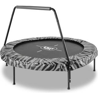 EXIT Tiggy Junior trampolin med barre ø 140 cm (sort/grøn)