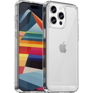 Mobique Hybridcover iPhone 16 Pro Gennemsigtig