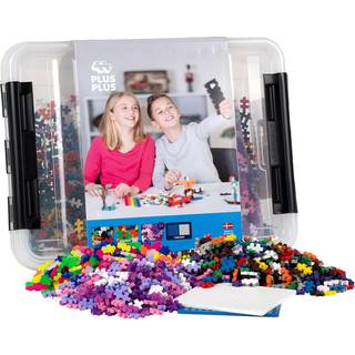 Plus Plus Storage Box Mix kasse - 2400 dele (På lager i butik)