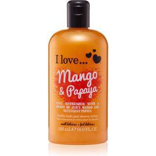 I Love Mango & Papaya Bubble Bath & Shower Créme - 500 ml