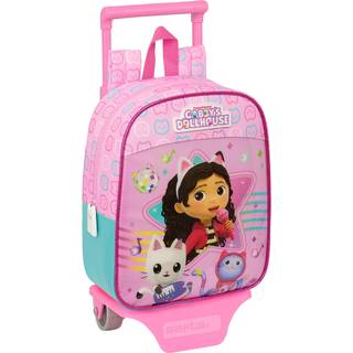 Gabby's Dollhouse Mini Trolley Kuffert 6L Party, Lyserød