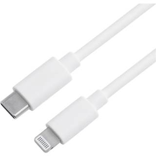 Eletra USB-C To Lightning kabel 2 M, hvid ➞ På lager - klar til levering og afhentning