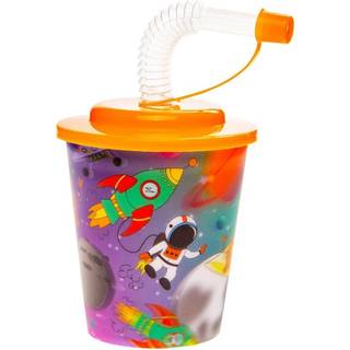 LG-Imports Cup with Lid and Straw Space 12pcs.