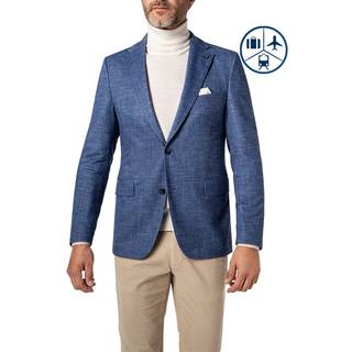 Carl Gross Herren Sakko blau meliert