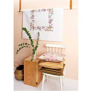 Stickpackung Tischdecke Vogel 90x90cm