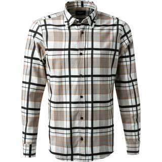 JOOP! Herren Hemd beige kariert