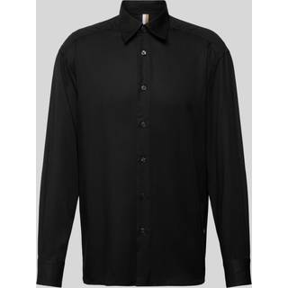 BOSS Black Herren Hemd schwarz