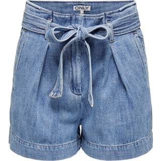 Onljenna Høj Talje Relaxed Fit Denim-shorts