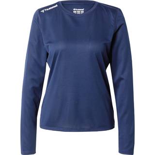Langærmet T-shirt Hummel hmlRUN JERSEY L/S WOMAN 227246-1009 Størrelse M
