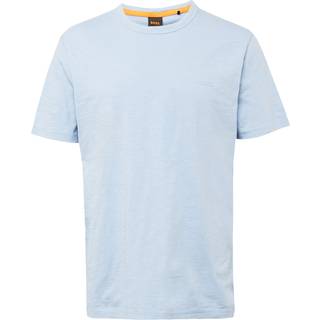 BOSS Orange Herren T-Shirt blau meliert