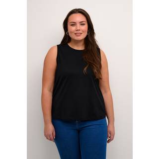 Kaffe Curve KClulu Top - Sort - Str L - Damer