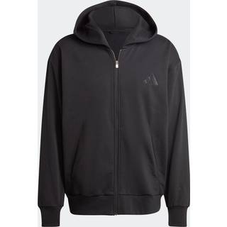 adidas adidas Black ALL SZN Fleece Full-Zip Hoodie