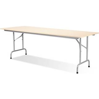 Bord Rico, Ahorn 1800x800 mm, Alugråt understel