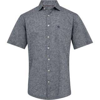 s/s regular fit linen