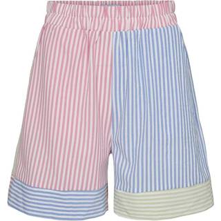 LIBERTÃ dame shorts VIOLA 21442 - MINT BLUE PINK STRIPE - S
