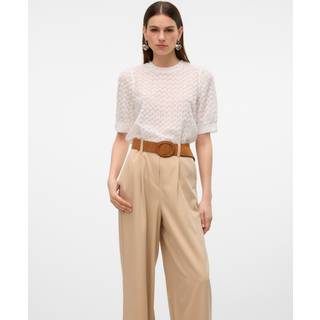 VERO MODA dame bluse VMBECCA - Snow white - XS