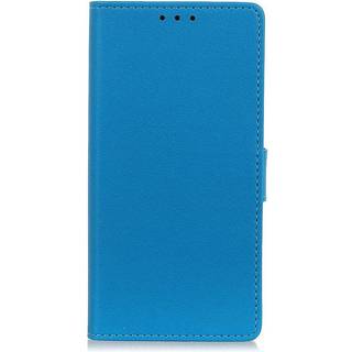 Motorola Moto G8 Plus - Læder cover / pung - Sort
