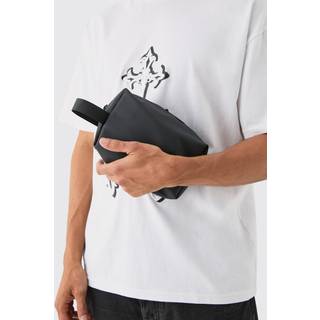 Mens Basic Washbag In Black