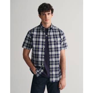REG POPLIN CHECK SS SHIRT