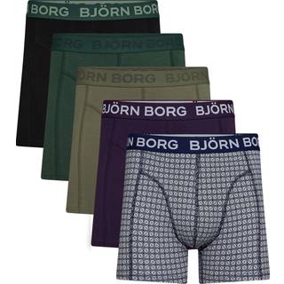 COTTON STRETCH BOXER 5p, MULTIPACK 6