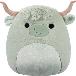 Squishmallows Fuzz A Mallows Bamse Iver Highland Cow 40 cm