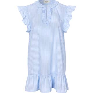Modström InaraMD dress - Light Blue stripe - L - Kjole