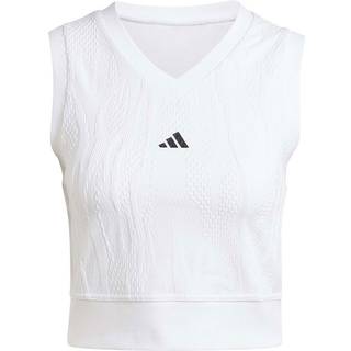 Tennis Pro AEROREADY croptop - White - L