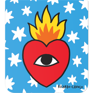 Samsung Flipsuit-kort designet af kunstneren Ricardo Cavolo til Galaxy Z Flip5