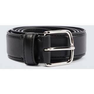 The Row Classic leather belt - black - 100CM