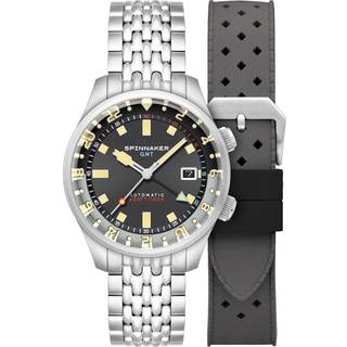 Spinnaker SP-5121-33 Herrenuhr Bradner GMT Automatik 42mm 18ATM