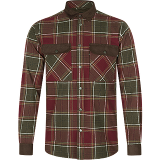 Seeland Banff skjorte red check - XL