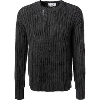 JUVIA Herren Pullover grau unifarben