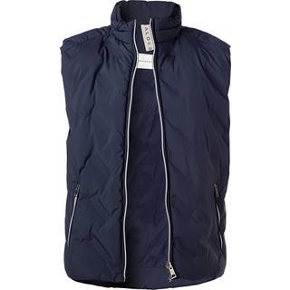 BALDESSARINI Herren Steppweste blau unifarben