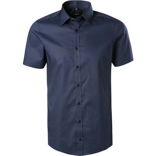 Venti Herren Kurzarmhemd blau