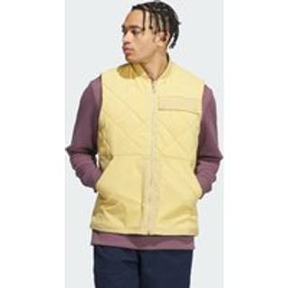 Go-to Quilited Dwr Full Zip vest - Oat - M