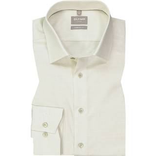 OLYMP Herren Hemd grün meliert Comfort Fit