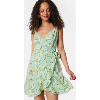 Flounce Short Strap Dress