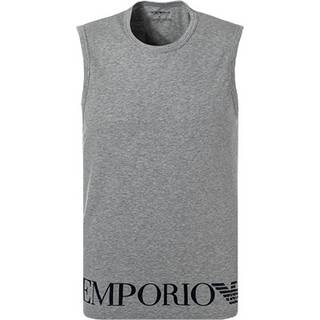 EMPORIO ARMANI Herren Tank Top grau Baumwolle & Mix unifarben