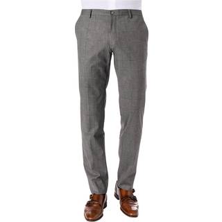 HECHTER PARIS Herren Hose grau kariert