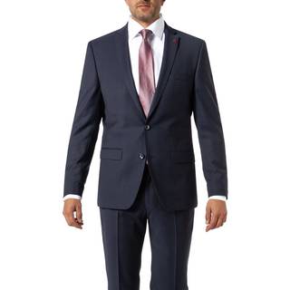 ROY ROBSON Herren Sakko blau meliert Slim Fit