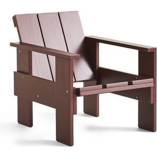 HAY Crate Lounge Chair Iron Red WB Lacquered