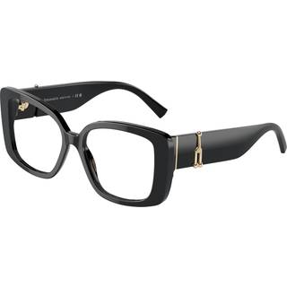 Tiffany Kvinde TF2235 8001 Optiske stel Acetat Sort Transparent Firkantet Normal