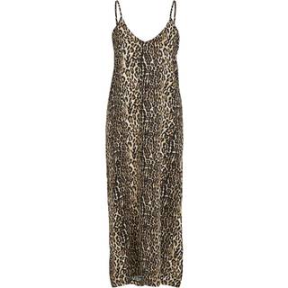 Vila - Vilaya Strap Ankle Dress - Kjoler til hende - Black Aop-leo - 36