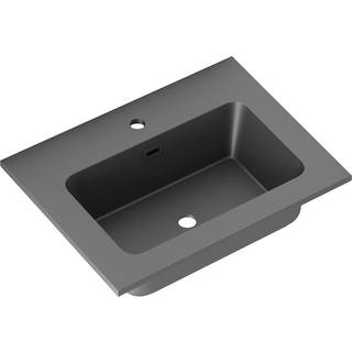 Tvättställ Lugo Antracit Matt 60 cm