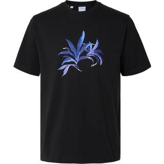 SLHRELAXSAUL PRINT SS O-NECK TEE