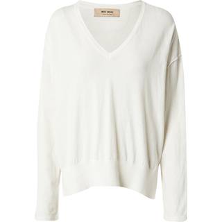 Mos Mosh Mmtani V-Neck Knit Strik 158970 Ecru (M)
